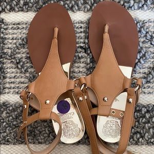 Vince Camuto wrap buckle sandals